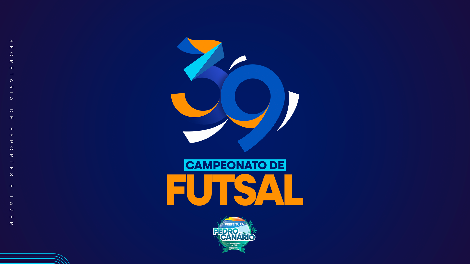 NOTÍCIA: 39º Campeonato Municipal de Futsal começa nesta segunda-feira em Pedro Canário 